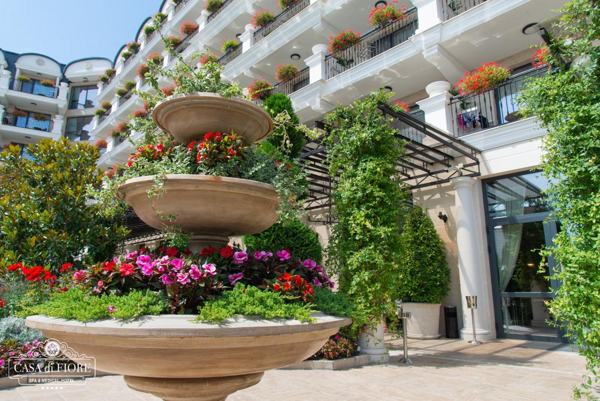 Casa Di Fiore Spa And Medical Hotel, Mineral Pools & Private Beach Kranevo Luaran gambar